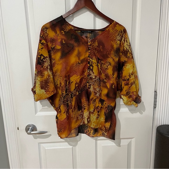 Bianca Nygard multi color size 8 top - Picture 2 of 10